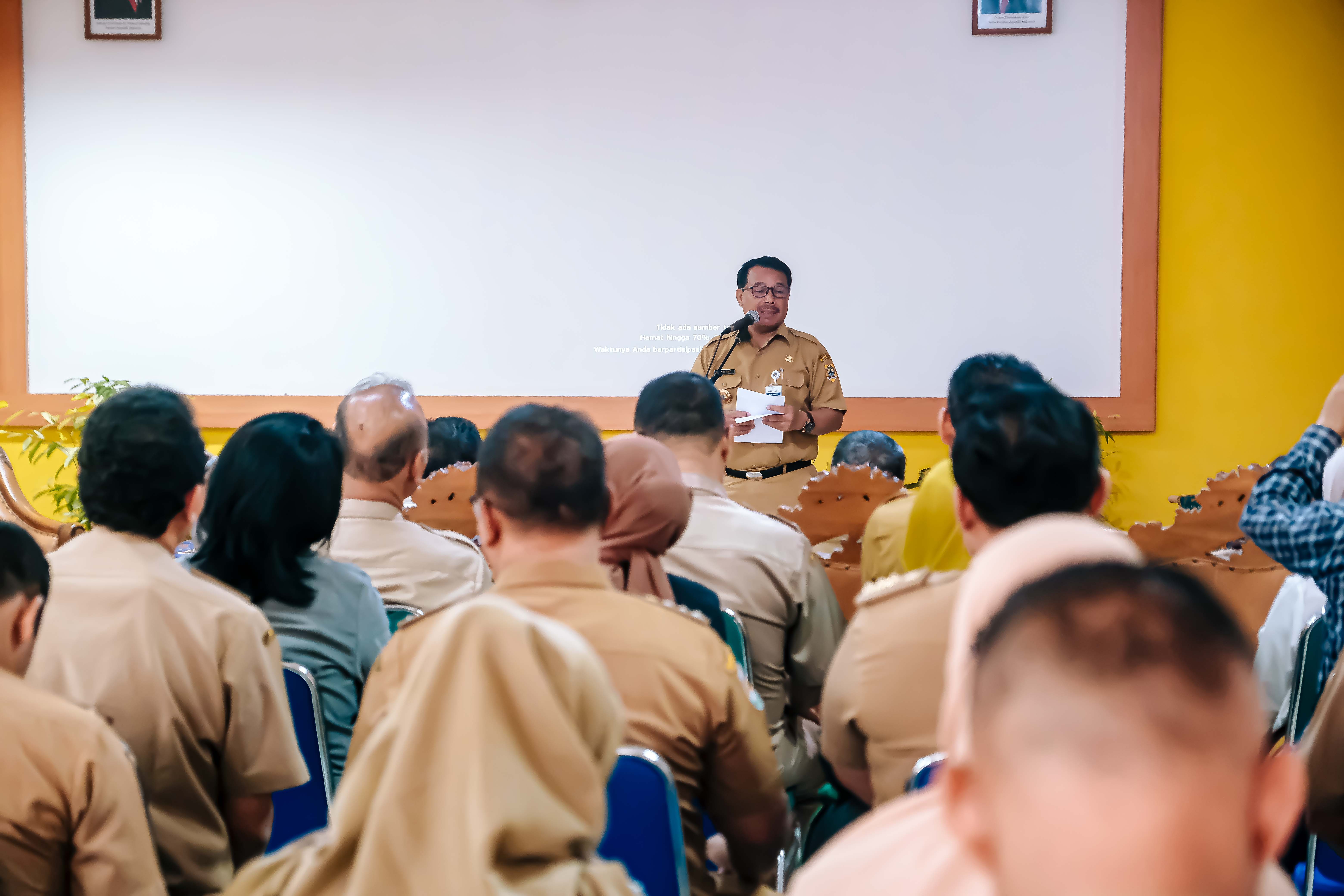 SIMBOLIS: Peluncuran program Literasi dan Terapan Kota Magelang (Lintang) untuk meningkatkan minat baca masyarakat.