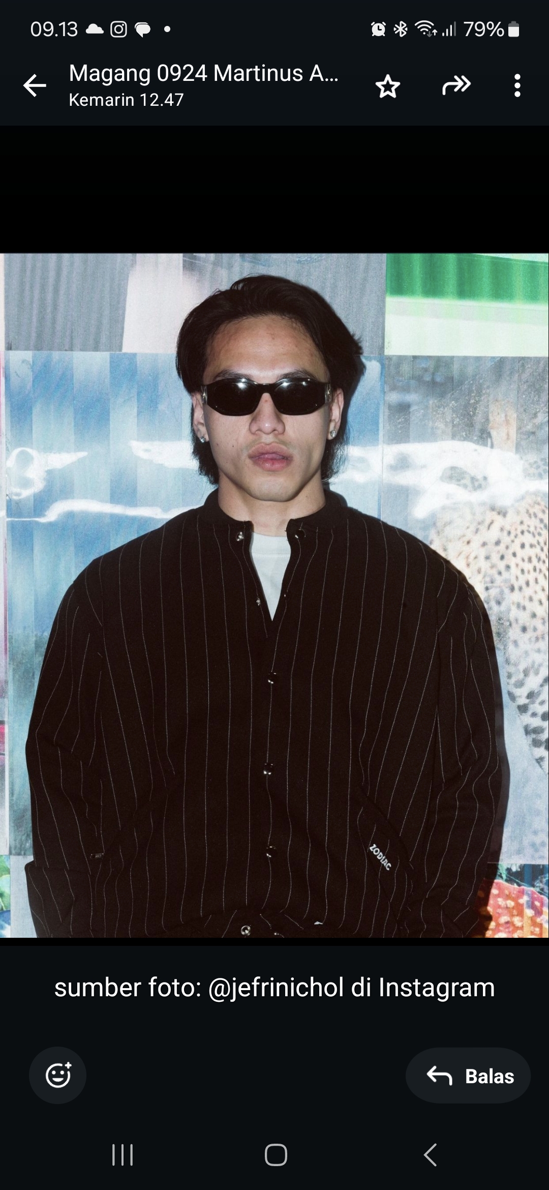 Aktor Jefri Nichol.