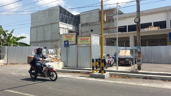HAMPIR SELESAI: Pembangunan RSUD Saras Adyatma disebut masih mencapai 70 persen Kamis (31/10/2024).