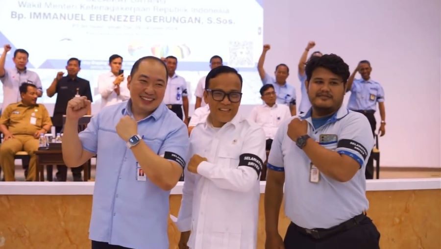 Wamenaker, Immanuel Ebenezer pastikan Sritex bebas dari PHK meski dinyatakan pailit.