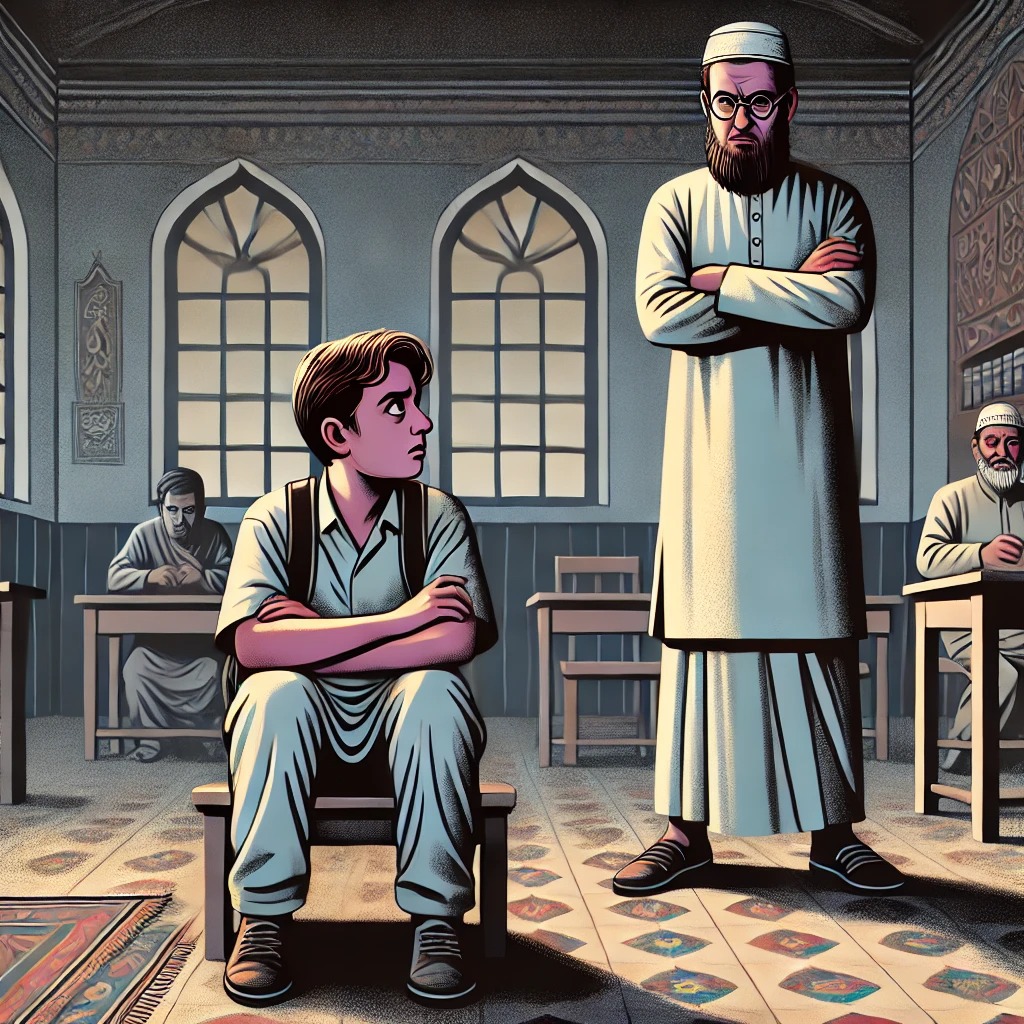 Gambar Ilustrasi pelecehan santri.