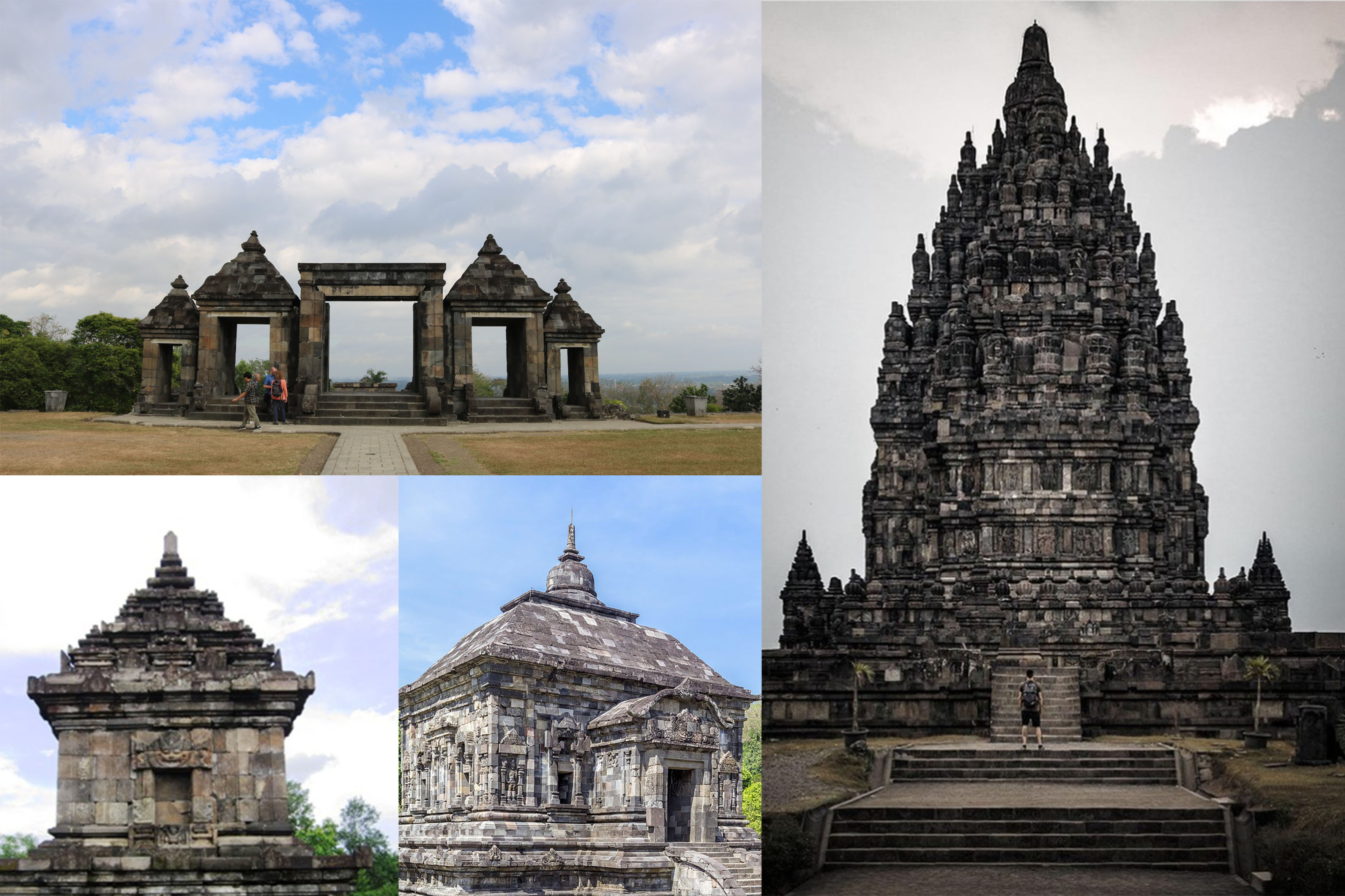 Beragam wisata candi bak kerajaan di DIY.