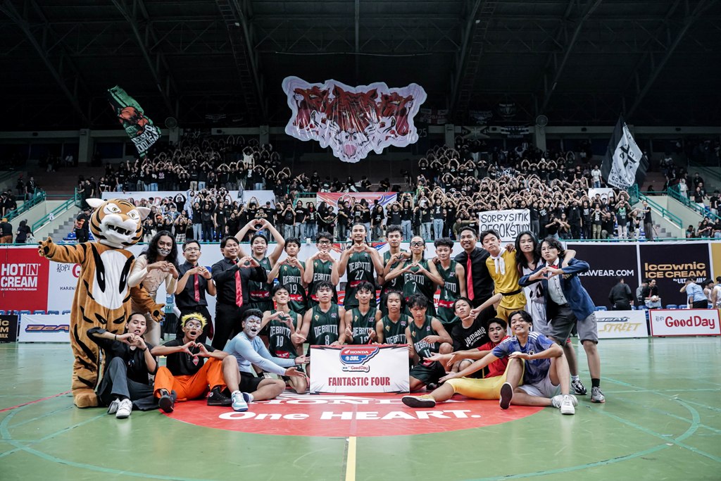 SMA Kolese De Britto Bisa Masuk Fantastic Four Honda DBL with Kopi Good Day 2024 D.I. Jogjakarta