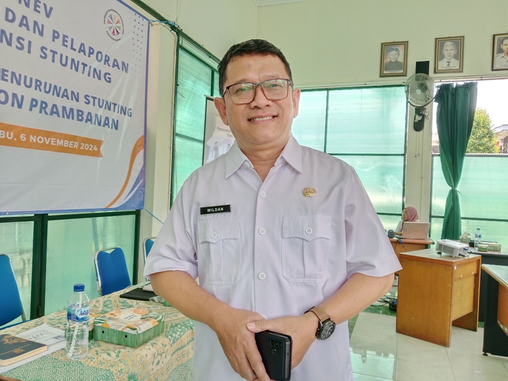 Kepala DP3AP2KB Sleman Wildan Solichin
