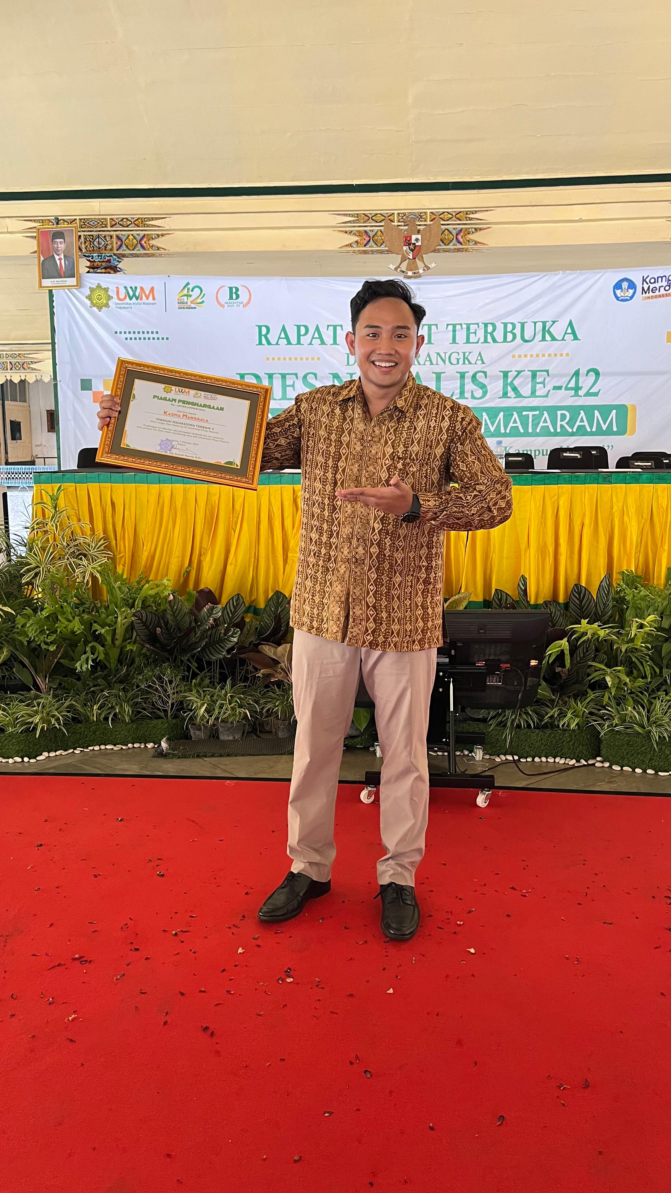 Mahasiswa UWM&nbsp;Kasma Manggala