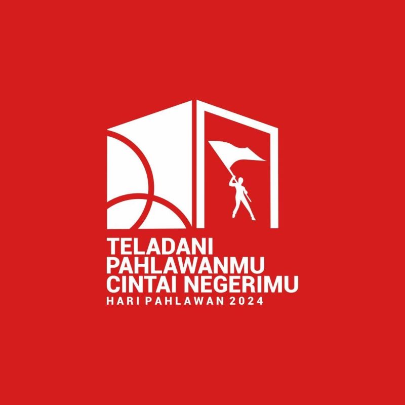 Logo Hari Pahlawan 2024.&nbsp;