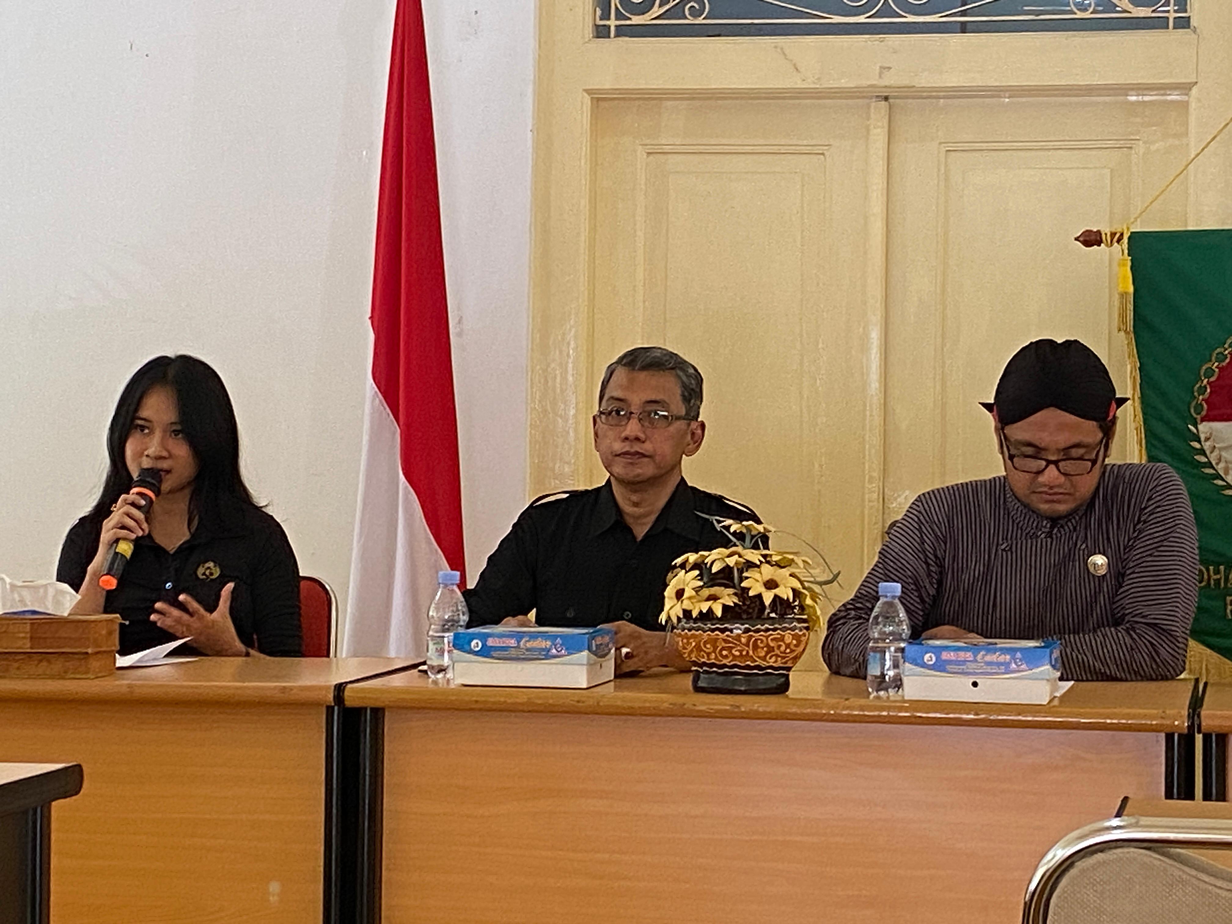 Suasana Jumpa Pers acara Pameran Pertanahan Kasultanan 2024.  (AGUNG DWI PRAKOSO / RADAR JOGJA)