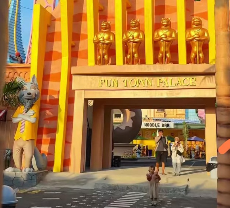 Fun Town, salah satu spot di Ibarbo Park.