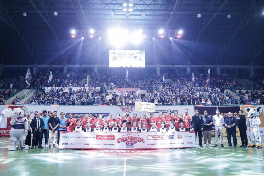 Kemenangan tim Putri SMA Olifant Yogyakarta