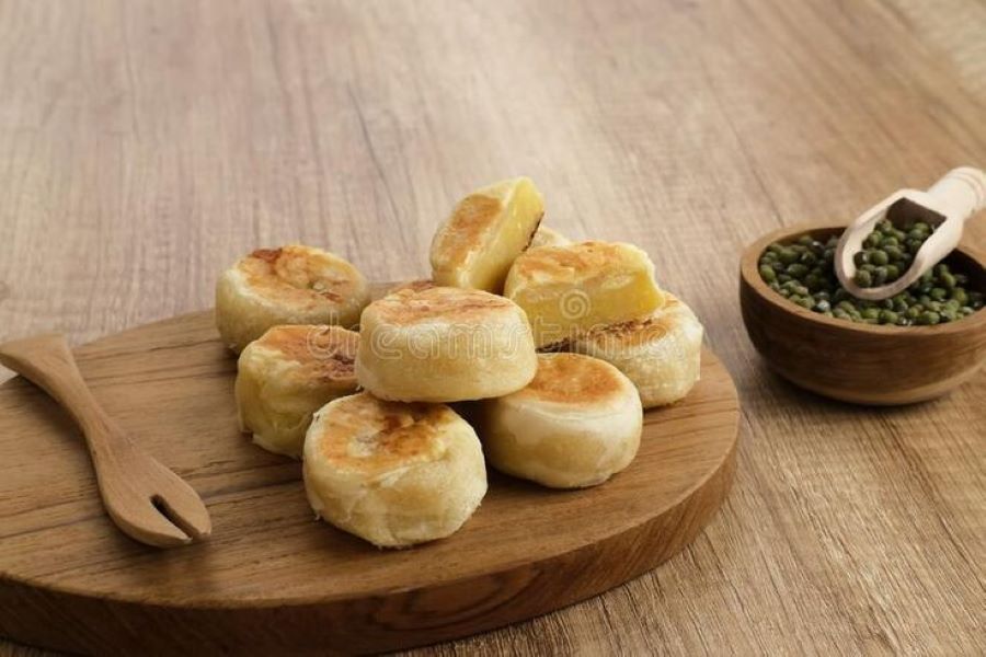Bakpia khas Yogyakarta.