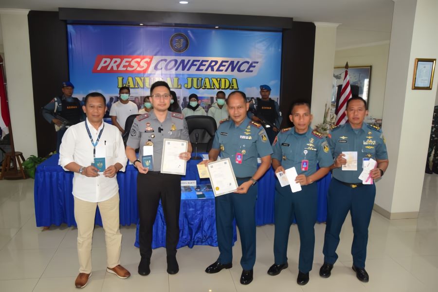 Konferensi pers TNI gagalkan jual tubuh manusia