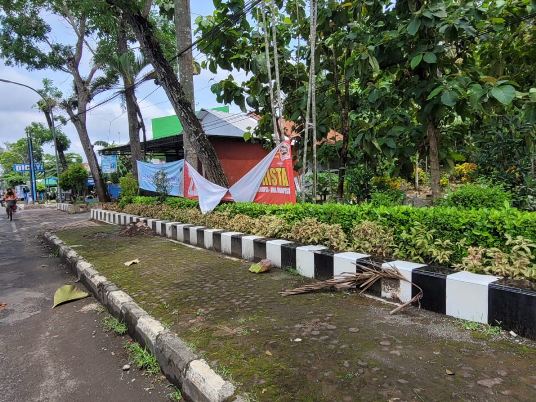 APK di Kebumen yang dirusak