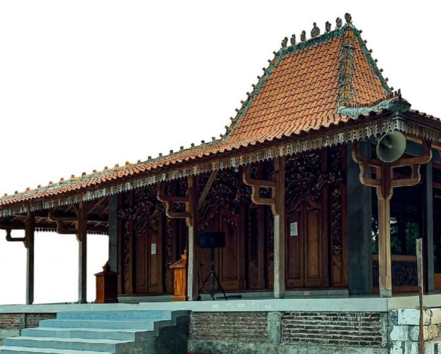 Bangunan arsitektur vernakular.