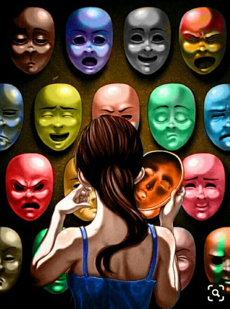 Ilustrasi wanita moodyan.