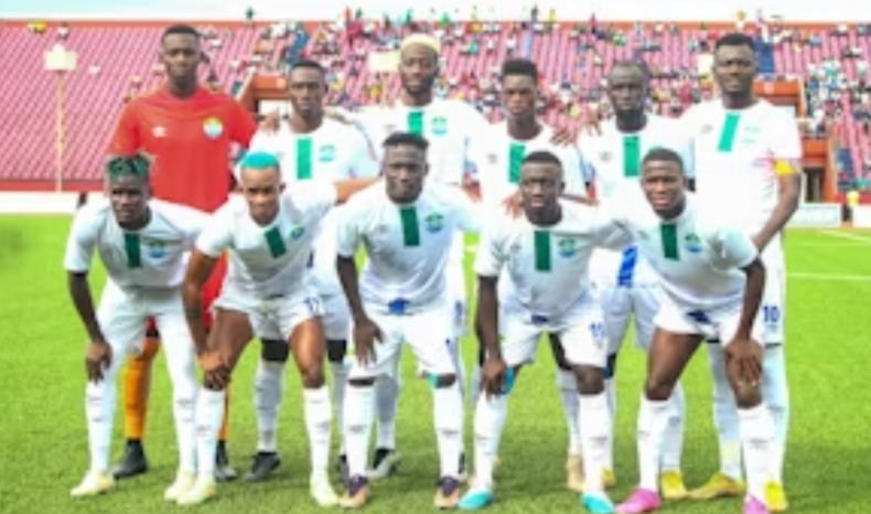 Starting line up Sierra Leone di Kualifikasi Piala Afrika
