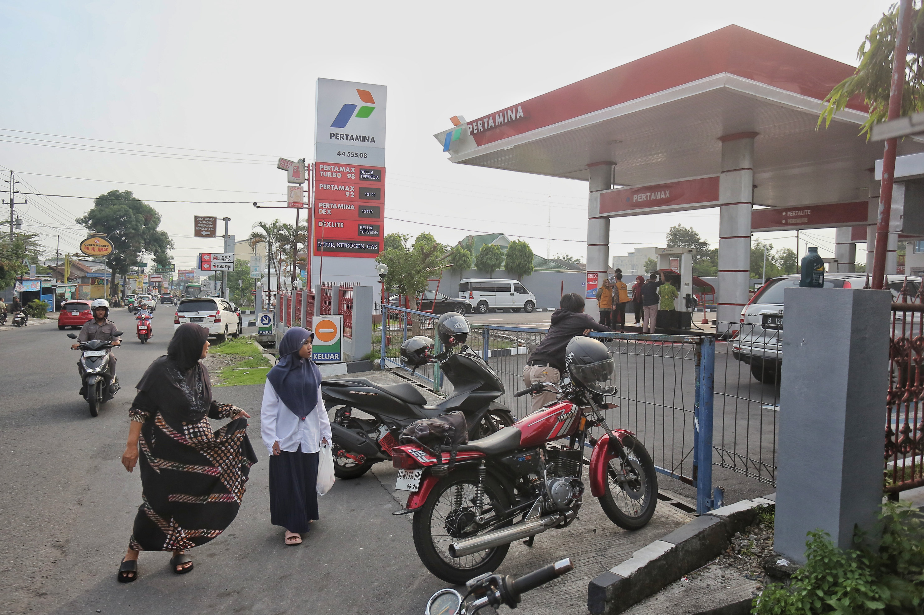 Salah saru SPBU di Jalan Kaliurang