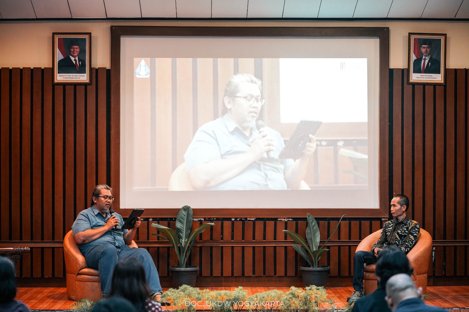 MANFAAT - Peluncuran Unit Layanan Disabilitas (ULD) di Universitas Kristen Duta Wacana (UKDW) Yogkakarta baru-baru ini  (Doc UKDW untuk Radar Jogja)