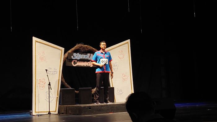 Peringatan Hari Korpri ke-53 di Kulon Progo dimeriahkan dengan lomba standup comedy.