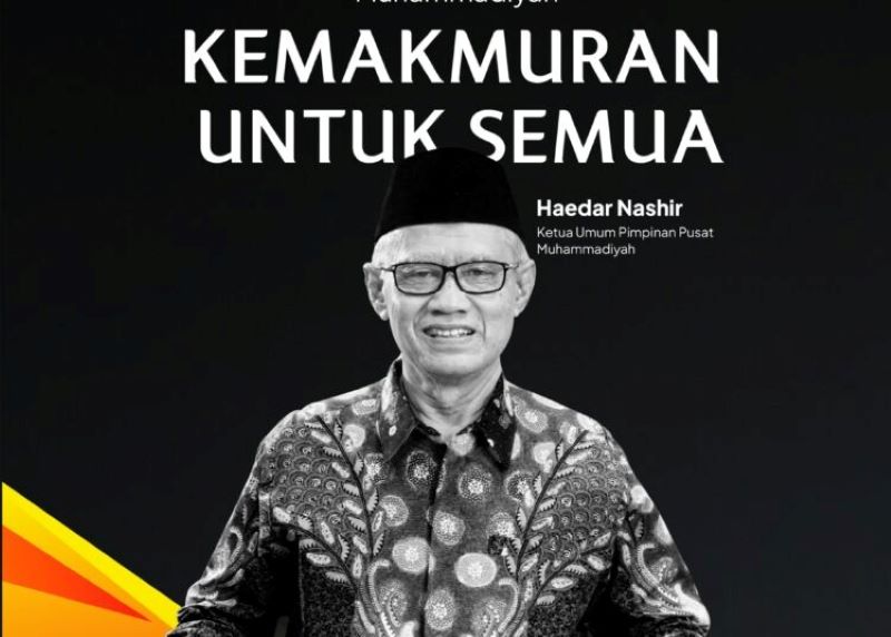 Milad Muhammadiyah yang ke-112 tahun 2024 mengusung tema &ldquo;Menghadirkan kemakmuran Untuk Semua&rdquo;.