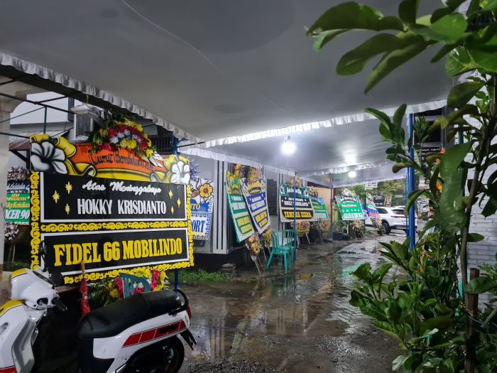 Kediaman Hokky Krisdianto, mantan pebalap nasional yang meninggal karena kecelakaan di Situbondo