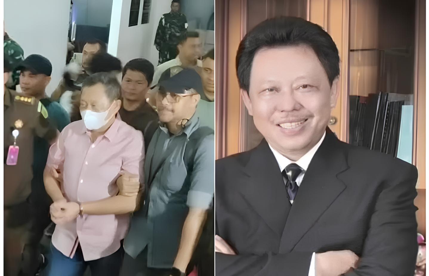 Penangkapan Hendry Lie di Bandara Soekarno-Hatta Senin (18/11/2024).