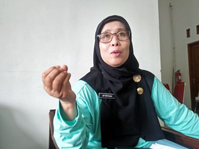 Kepala DKP Bantul Istriyani Kepala DKP Bantul
