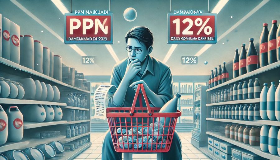 Rencana kenaikan PPN 12 persen picu perhatian terkait daya beli masyarakat.