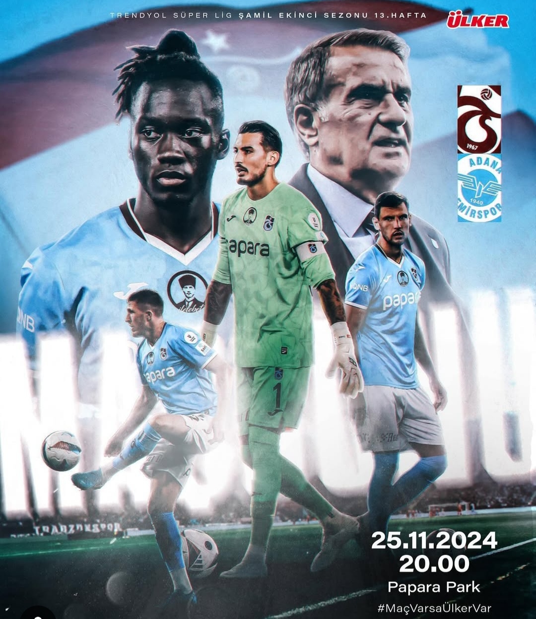 Trabzonspor bakal menjamu Adana Demirspor dalam lanjutan Turki Super League (ig trabzonspor)