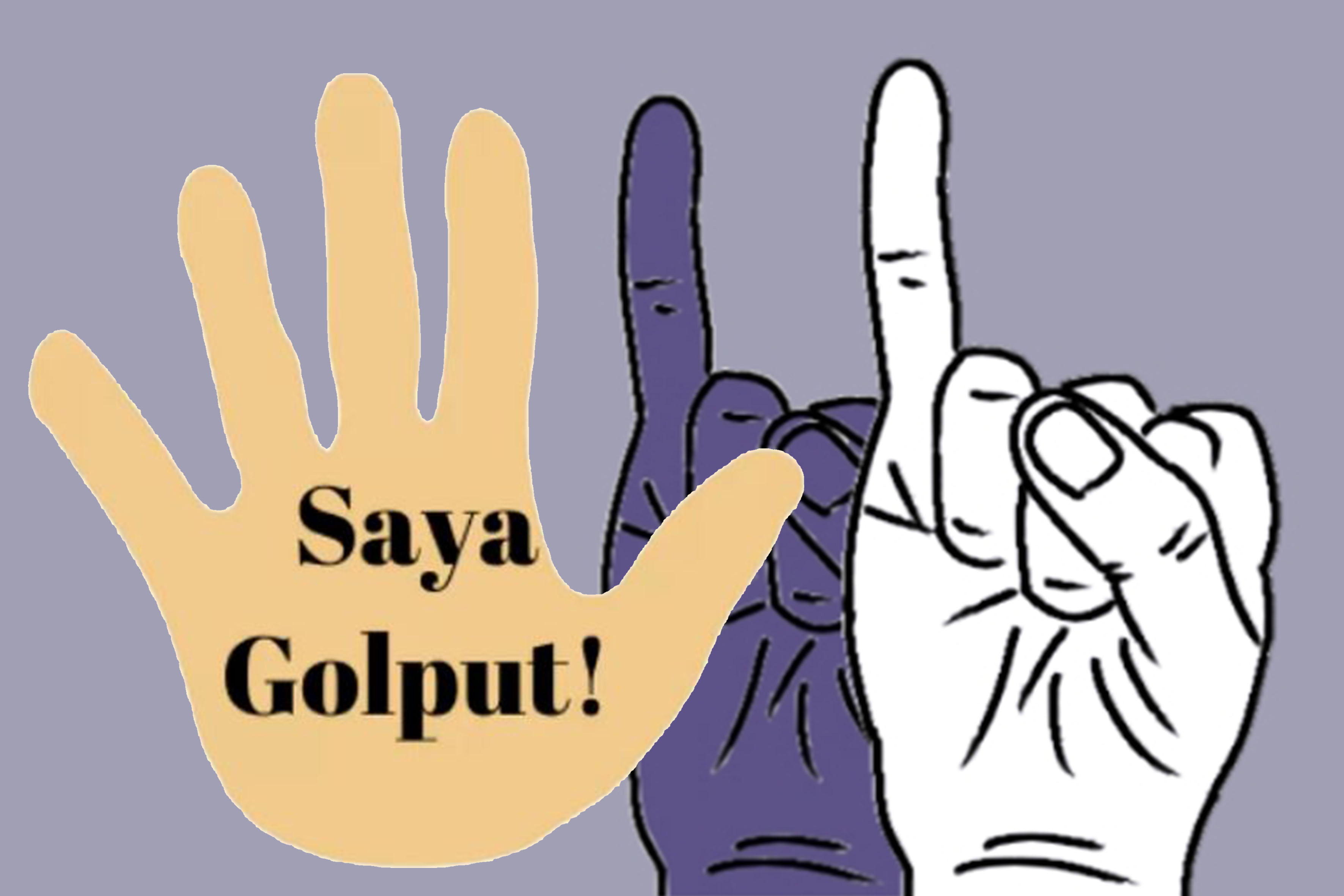 Ilustrasi Golput.