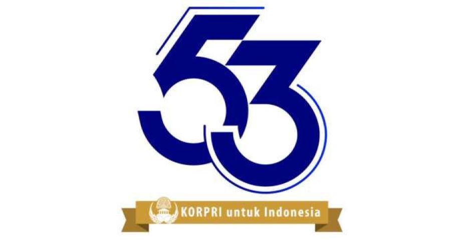 Logo HUT Korpri ke-53.