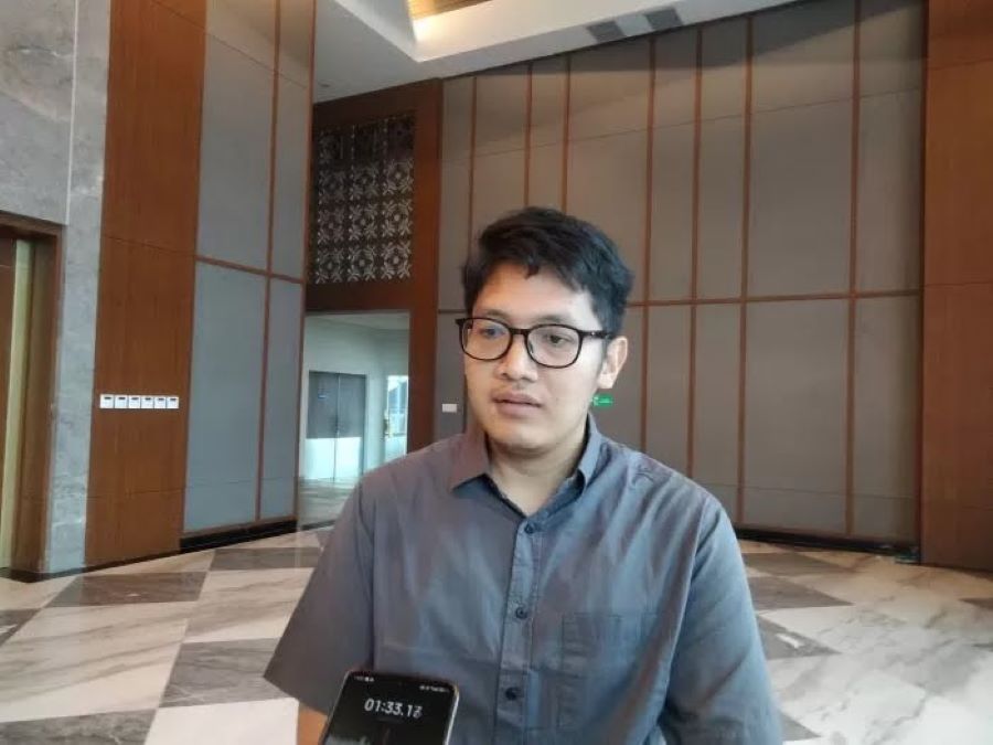 Kasat Reskrim Polres Gunungkidul AKP Ahmad Mirza saat dieawancarai awak media.