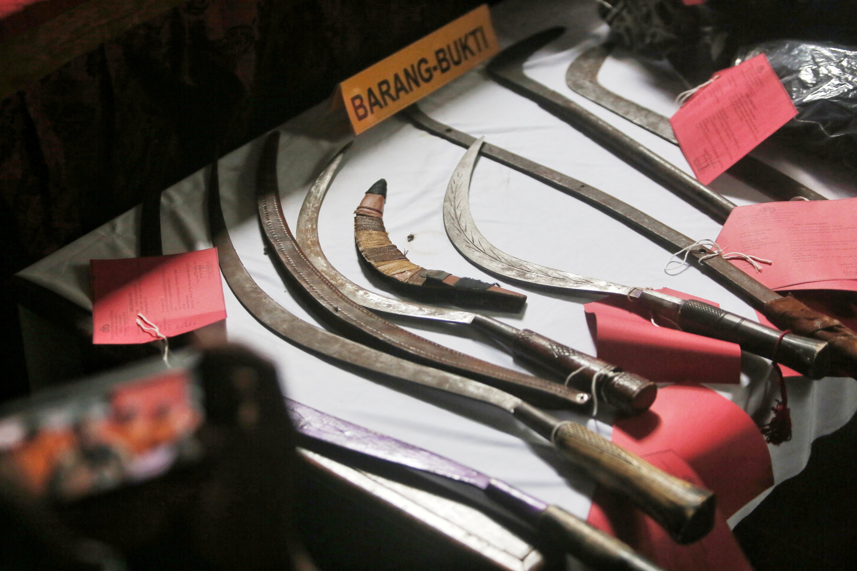 Baranf bukti Kejahatan Jalanan