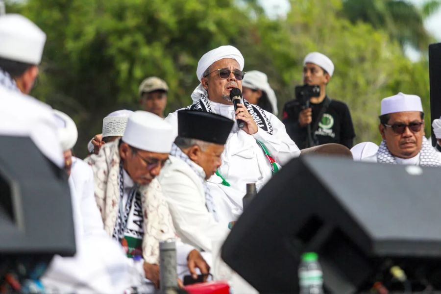 Habib Rizieq ajak umat Islam bersatu dan hindari perpecahan pasca Pilpres dan Pilkada Serentak 2024.