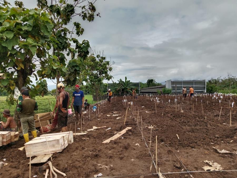 Lokasi baru Makam Si Jambu di bekas kandang kelompok