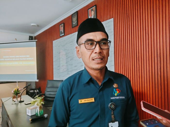 Kepala BPS Gunungkidul Joko Prayitno