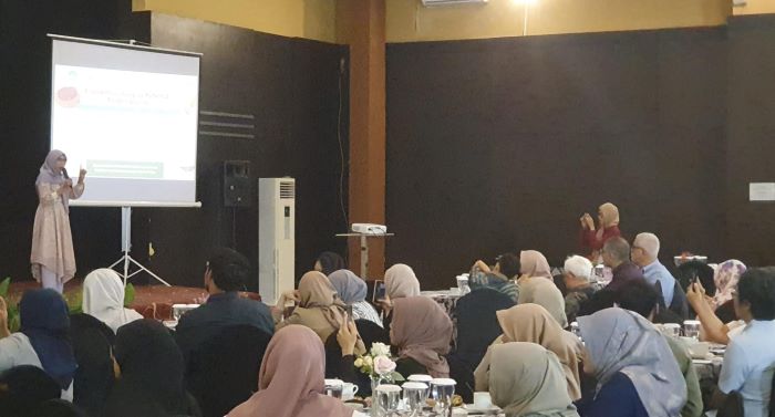 INOVASI - Seminar bertajuk Mengenal Mikoprotein: Sumber Protein Daging Tiruan yang Bergizi dan Ramah Lingkungan digelar di University Club Hotel Universitas Gadjah Mada (UGM) pada Selasa (3/12/2024)