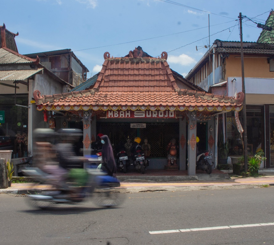 Galeri Mbah Surojo di Jalan Letjen S Parman, Patangpuluhan, Wirobrajan, Kota Jogja.