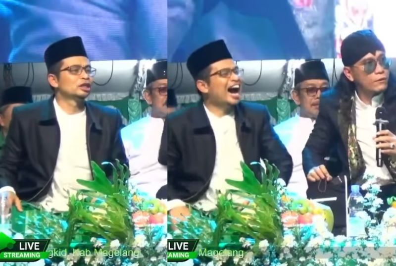 Sosok yang Tertawa Ngakak Dengan Guyonan Gus Miftah pada Penjual Es Teh.