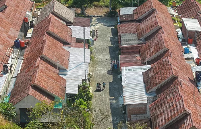ilustrasi rumah subsidi.