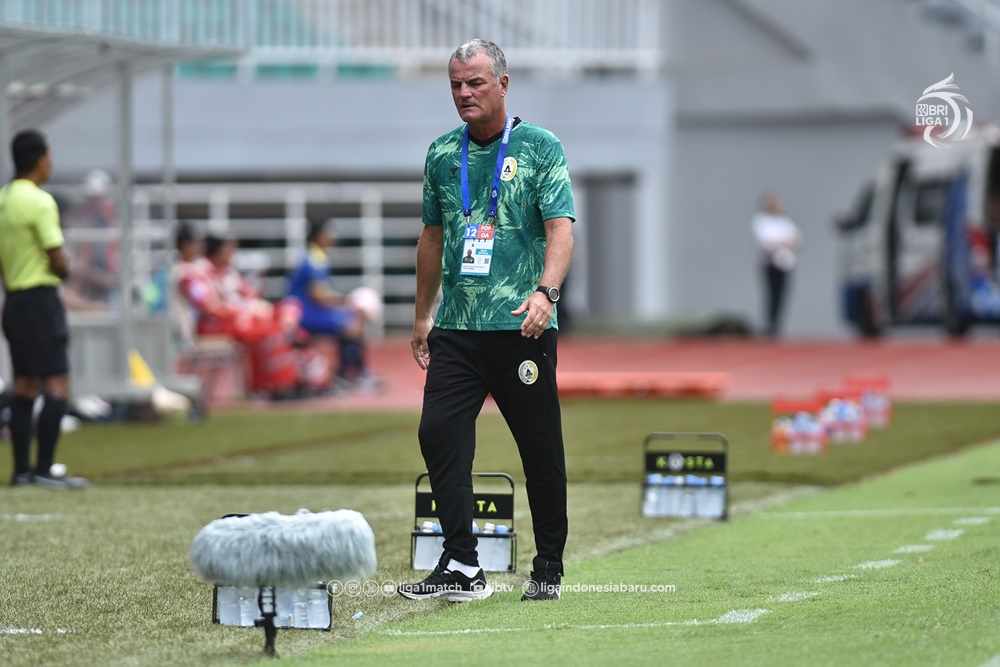 Pelatih PSS Sleman, Mazola Junior kecewa gagal mencuri poin saat hadapi Dewa United