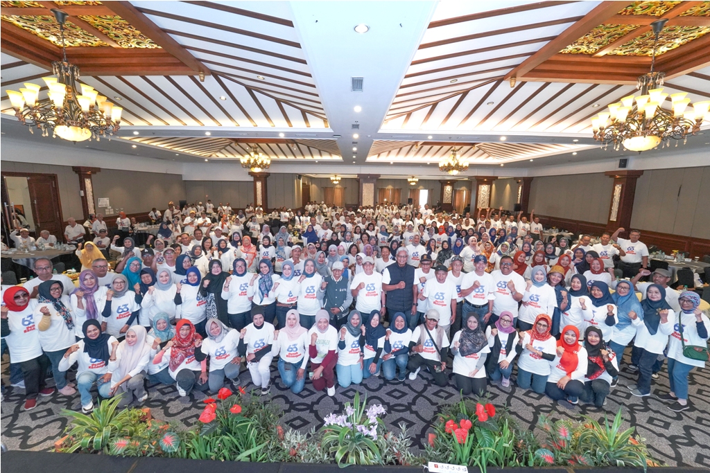 AKRAB: Bank BPD DIY menggelar kegiatan silaturahmi dengan para purnabakti di Hotel Grand Rohan, Rabu (4/12).  &nbsp;
