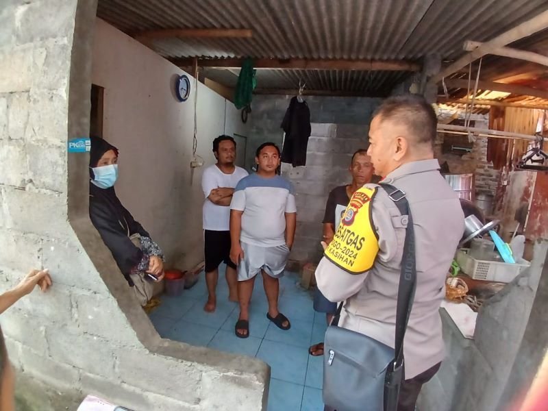 Kejadian terakhir kasus bunuh diri dengan cara gantung diri di Kasihan, Bantul karena depresi