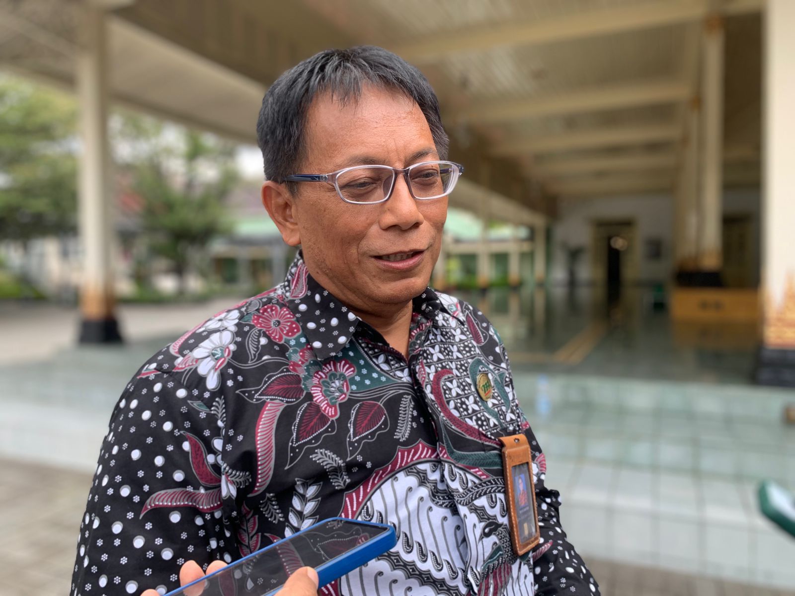 Plt Kepala Dishub DIY Wiyos Santoso.  (AGUNG DWI PRAKOSO / RADAR JOGJA)