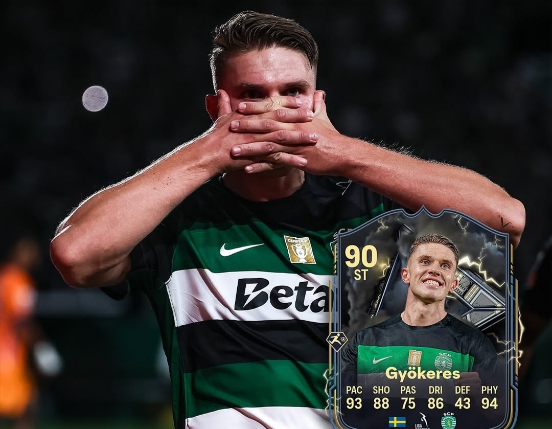 Penyerang Sporting CP, Viktor Gyokeres