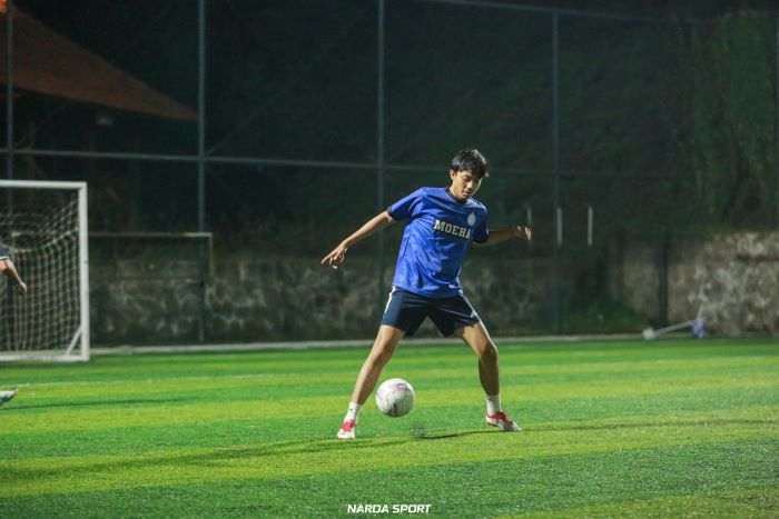 Hasil-hasil foto dari jasa fotografer saat Reyhan Majid bermain bola