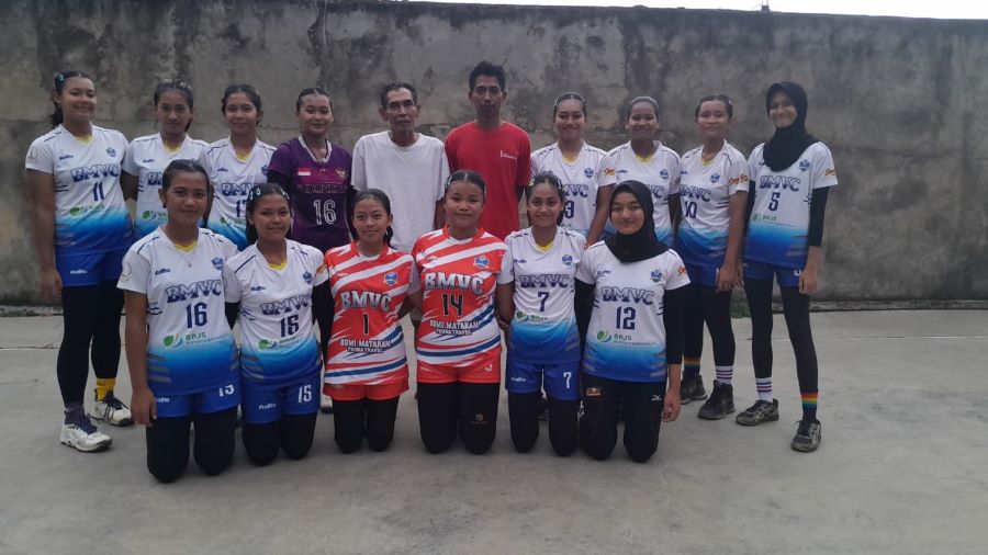 Tim volley Andreas BMVC Lampung