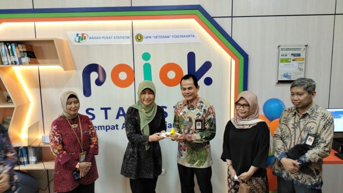 Badan Pusat Statistik (BPS) DIY resmi mendirikan Pojok Statistik di Universitas Pembangunan Nasional Veteran Yogyakarta (UPNVY)