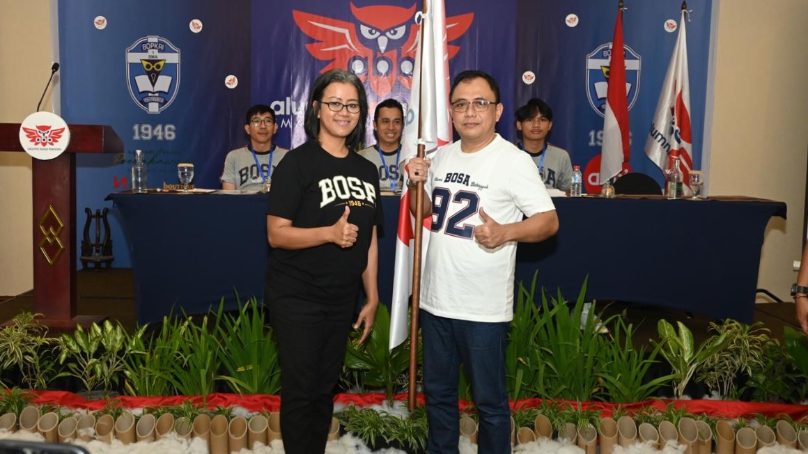 AMANAH: Budi Waljiman terpilih sebagai Ketua Alumni BOSA Bersatu 2024-2027 bersama GKR Mangkubumi.  &nbsp;
