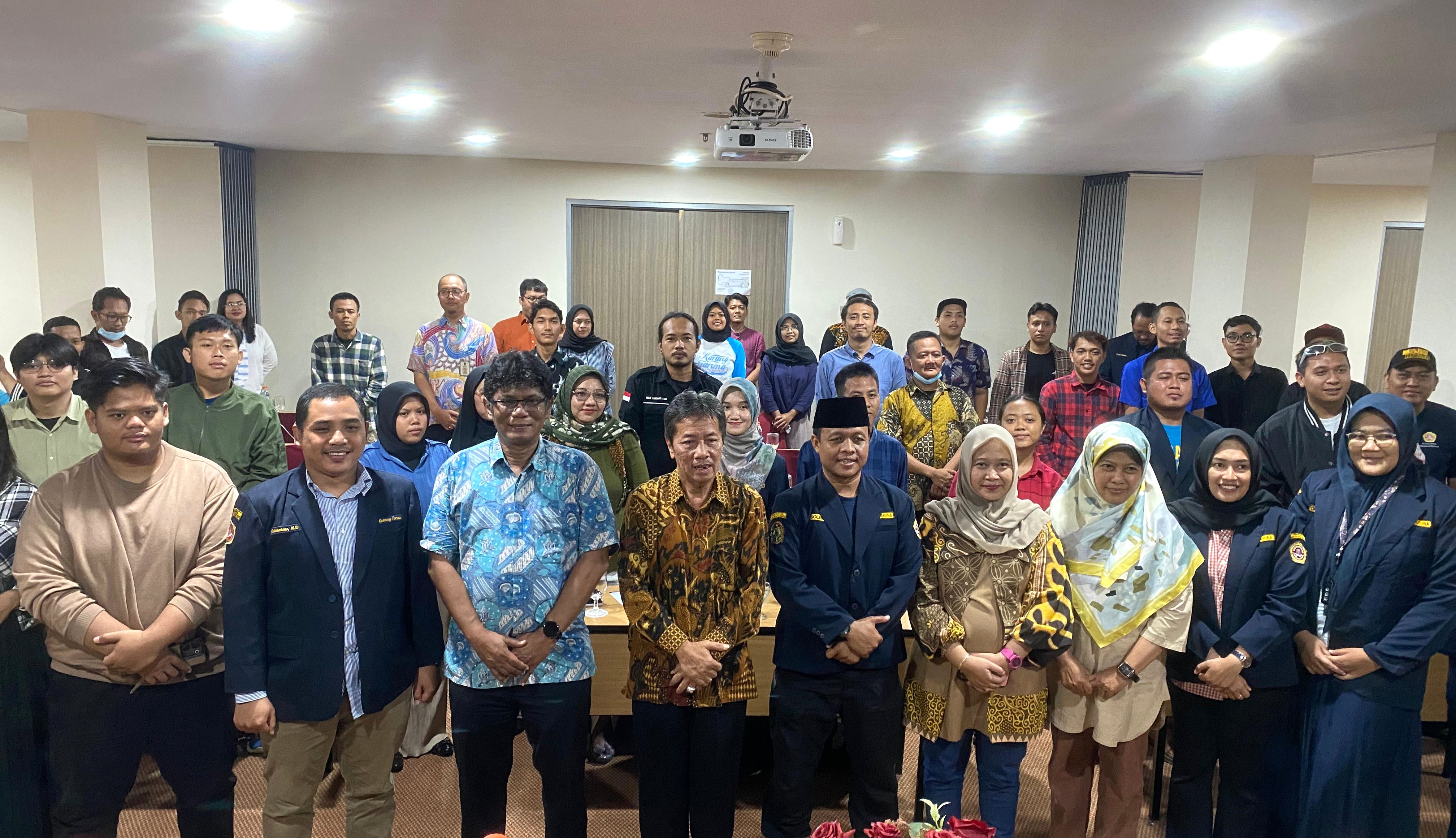 Pj Wali Kota Jogja Sugeng Purwanto saat menyampaikan sambutannya di acara Peningkatan Kapasitas Karang Taruna di Kota Jogja, pada Minggu (9/12).  &nbsp;