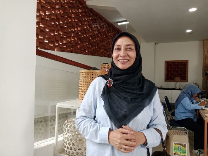 Kepala Disperindag Kabupaten Sleman Mae Rusmi Suryaningsih